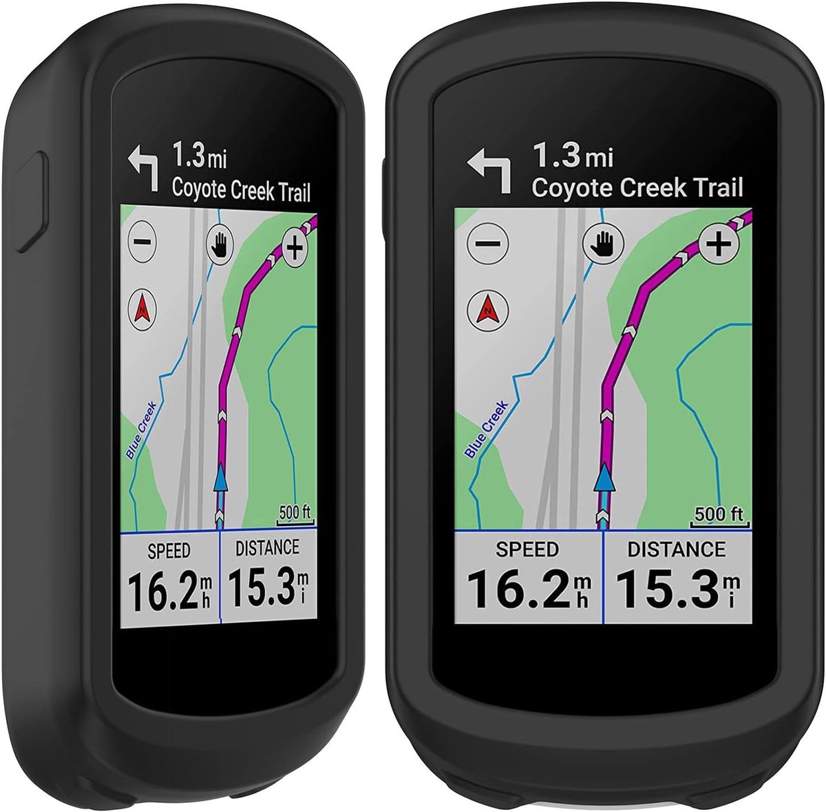 GPS fietscase voor Garmin Edge Explore 2 - full body bumper - schokbestendig silicone - optimale grip - SnelShoppen
