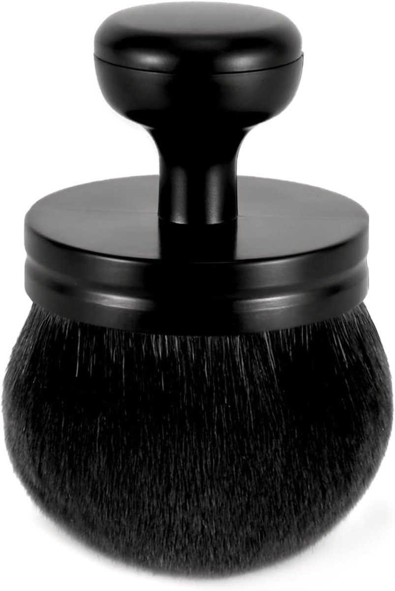 Zelfbruiningskwast Extra Groot - Ovalen Makeup Kwast - Perfecte Applicator voor Gezicht en Lichaam - SnelShoppen
