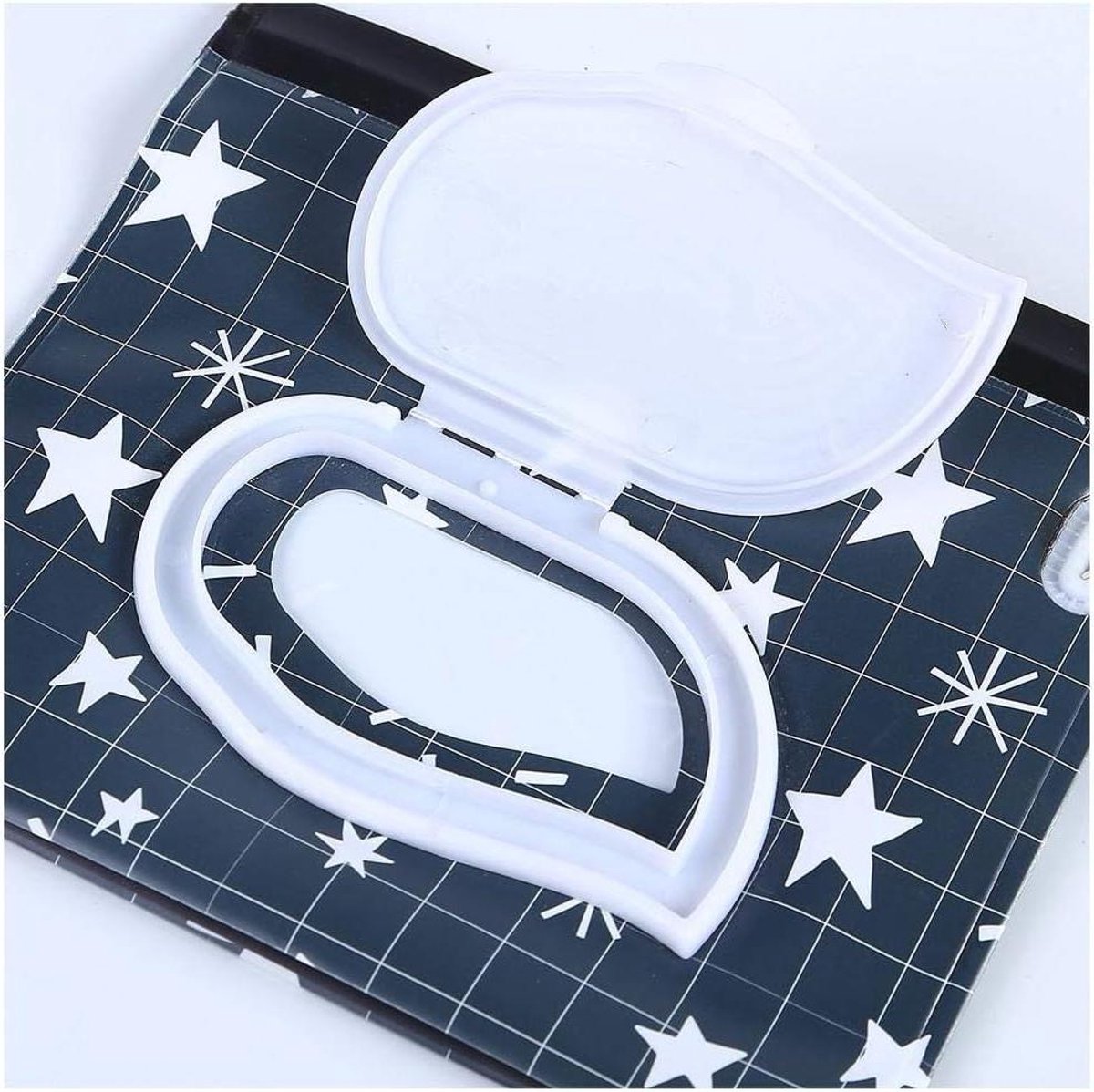 Baby Natte Veeg Buidelzak - Reisdoekjes Case Dispenser - Hygiënisch Werken - Navulbaar en Draagbaar - 18x16 cm - Niet gespecificeerd