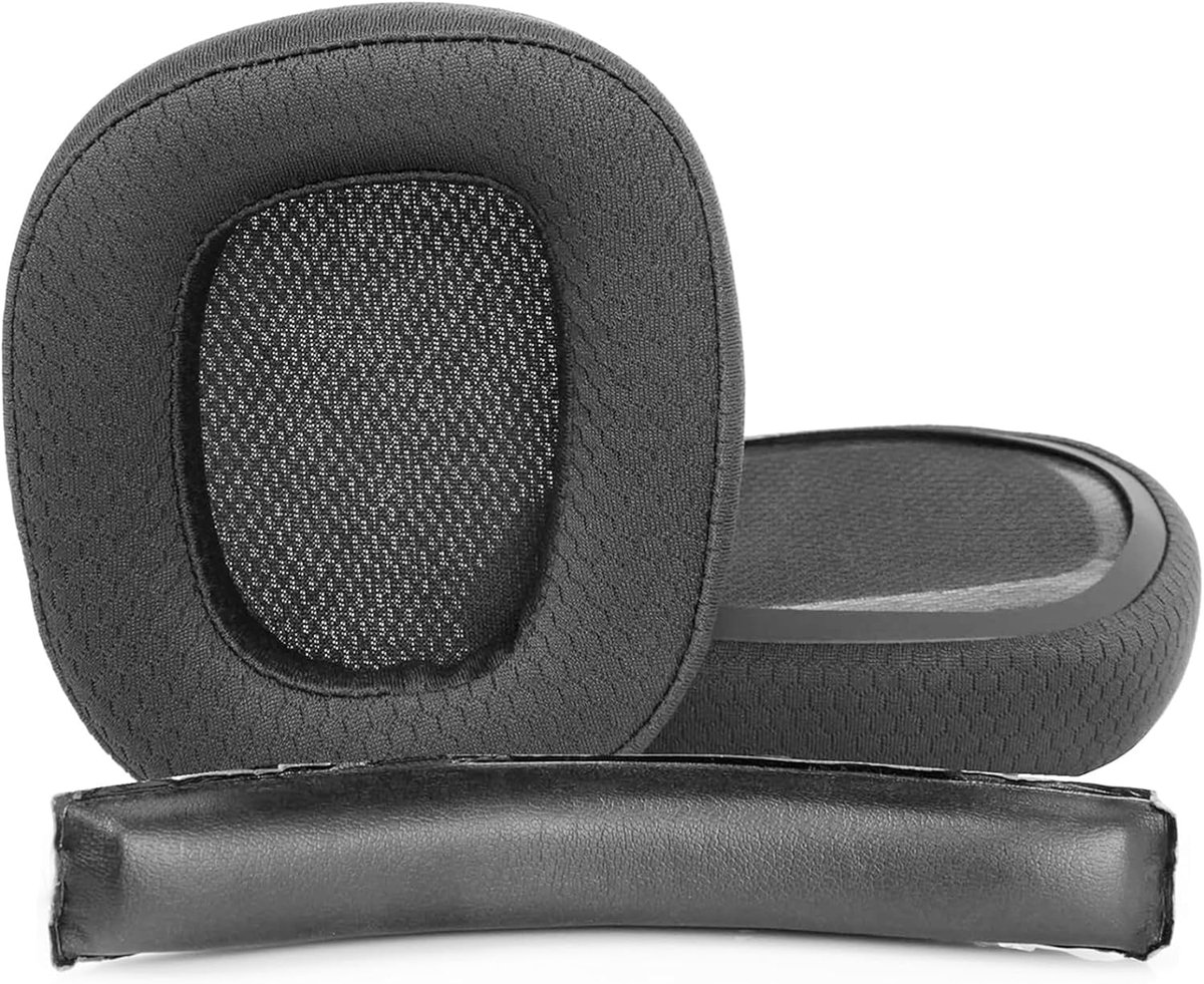 Headset Oorkussens Vervangingsset - Eenvoudige Upgrade - Geheugenfoam en Kunstleer - Verbeterd Geluid - ShopVlot