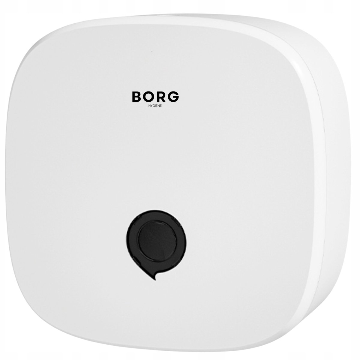 Merkloos Jumbo Toiletrol Dispenser - Wit ABS