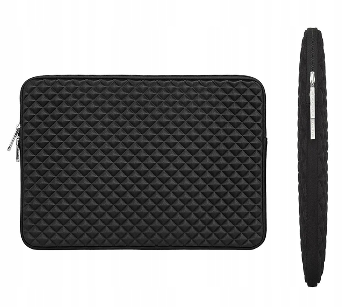 Zwarte Neopreen Laptophoes 13 inch - Schokbestendig & Waterdicht