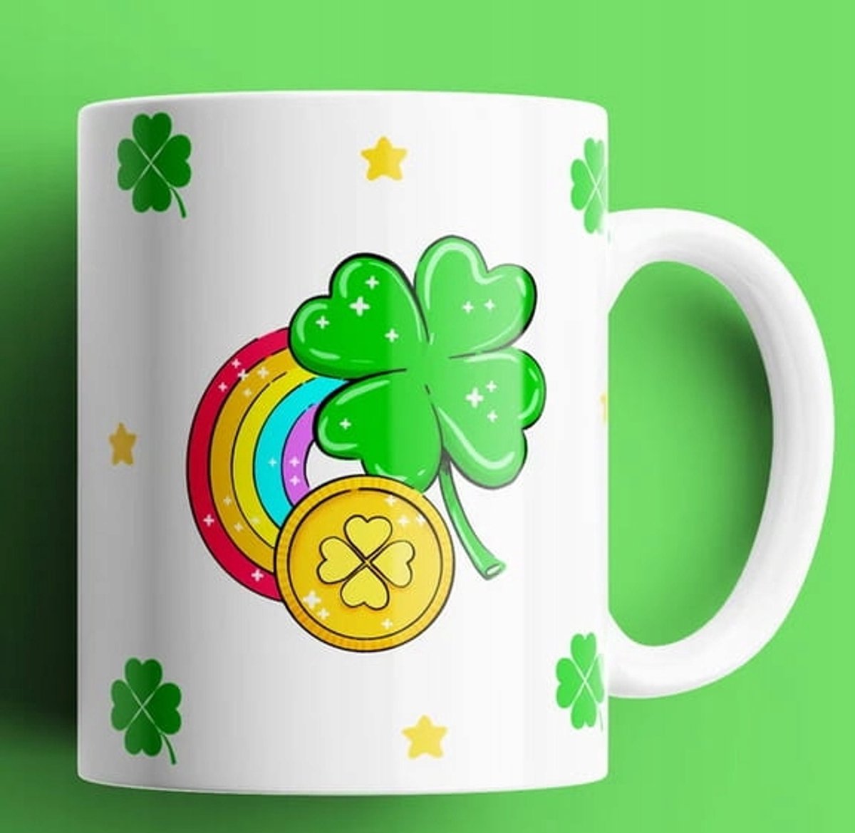 Sint Patrick's Dag Mok 300ml - Ierse Thema Mok