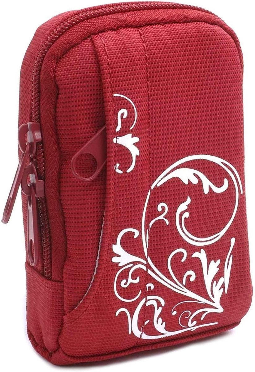 Cameratas voor compacte digitale camera's - Rood - Schouderriem - Bescherming en stijl - ShopVlot