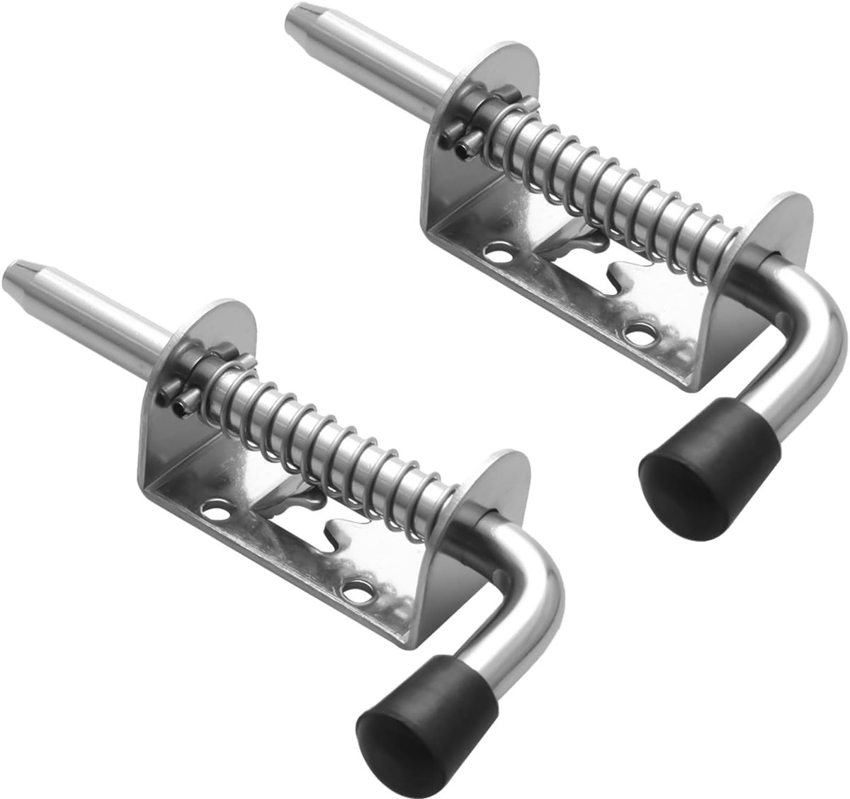 Springslot 128mm - RVS - Gemakkelijk te installeren - Ideaal voor garage en tuin - ShopVlot