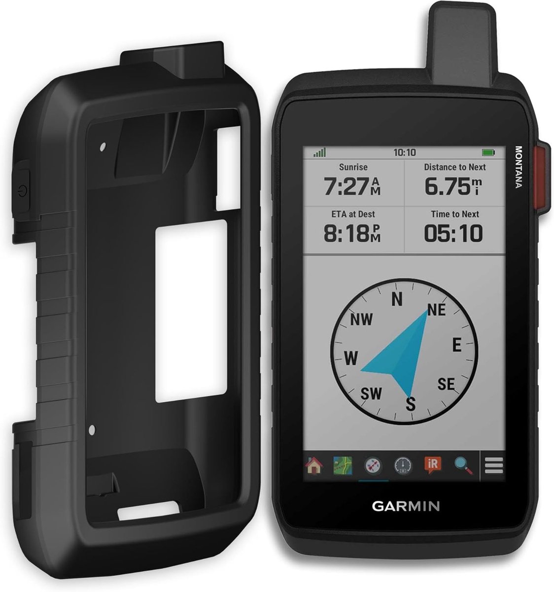 Beschermhoes voor Garmin Montana 700 - siliconen - schokbestendig - perfect voor outdoorgebruik - ShopVlot