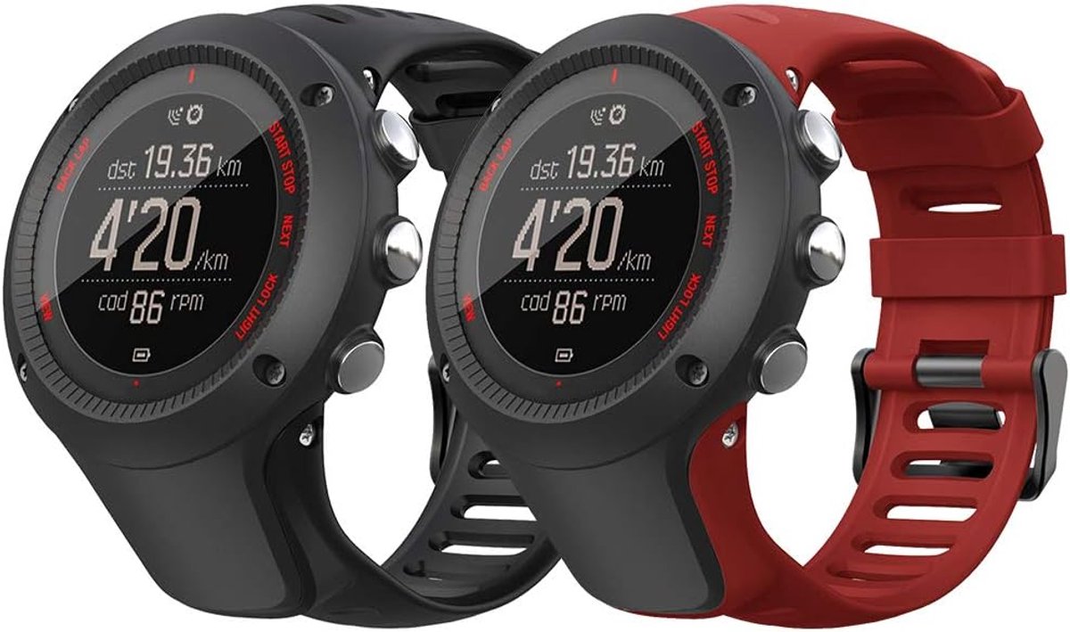 Horlogeband Suunto Ambit 3/1/2/2S/2R/3 Sport - Soft TPU vervangband - Professionele uitstraling - Comfortabele pasvorm - ShopVlot