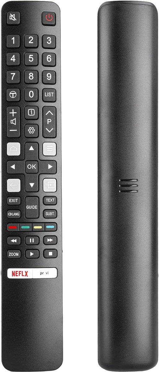 Afstandsbediening RC802NU YUI1 - Vervangingscontroller - Geschikt voor TCL 4K QLED TV - ShopVlot