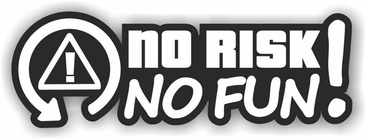 Auto sticker 14,5 x 5 cm - hoge kwaliteit - grappige tuning sticker - unieke auto decoratie - ShopVlot