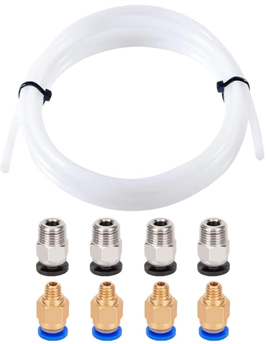 PTFE Teflon 3D printer slang 4 m - hoge temperatuurweerstand - ShopVlot