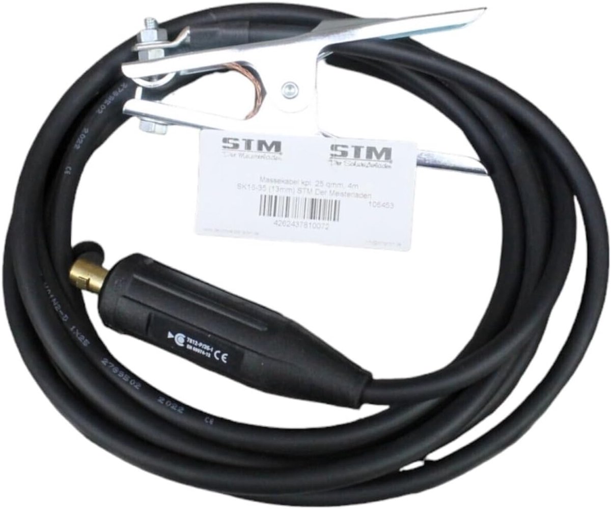 Massakabel 25 mm² - H01N2-D rubber - 4 meter - Flexibel en duurzaam - ShopVlot