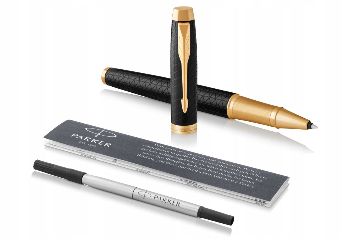 Parker IM Premium Zwart GT Vulpen - Luxe Schrijven met Gouden Details