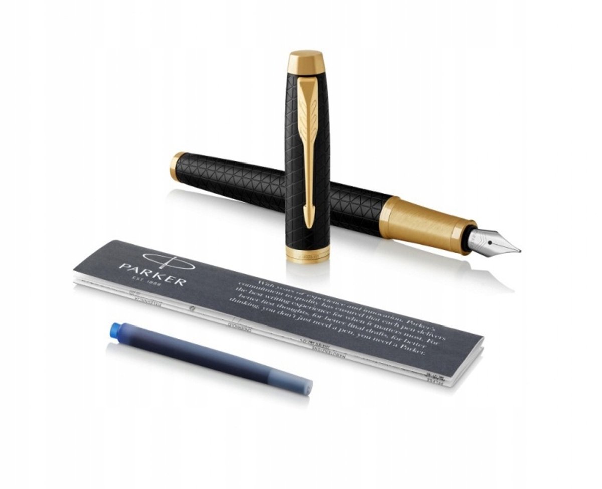 Parker IM Premium Zwart Balpen - Stijlvol en Betrouwbaar Schrijven