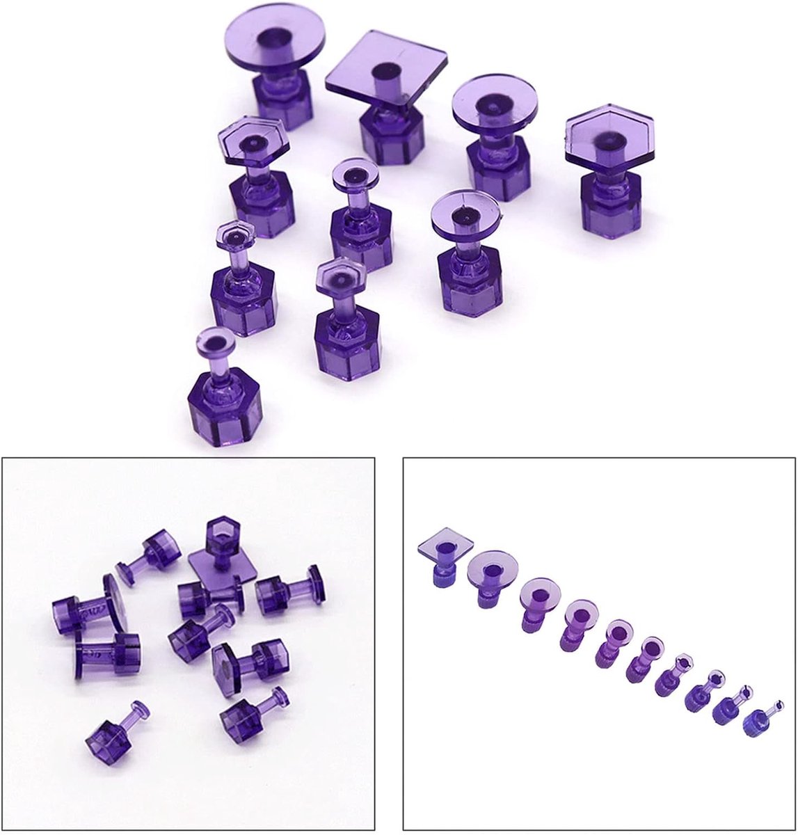 10 stuks Schilderijen Dent Removal Puller Tabs Deuk Repair Tools Set Lijm Trekken Tabs Auto Body Kits, Deuk Reparatie Tabs