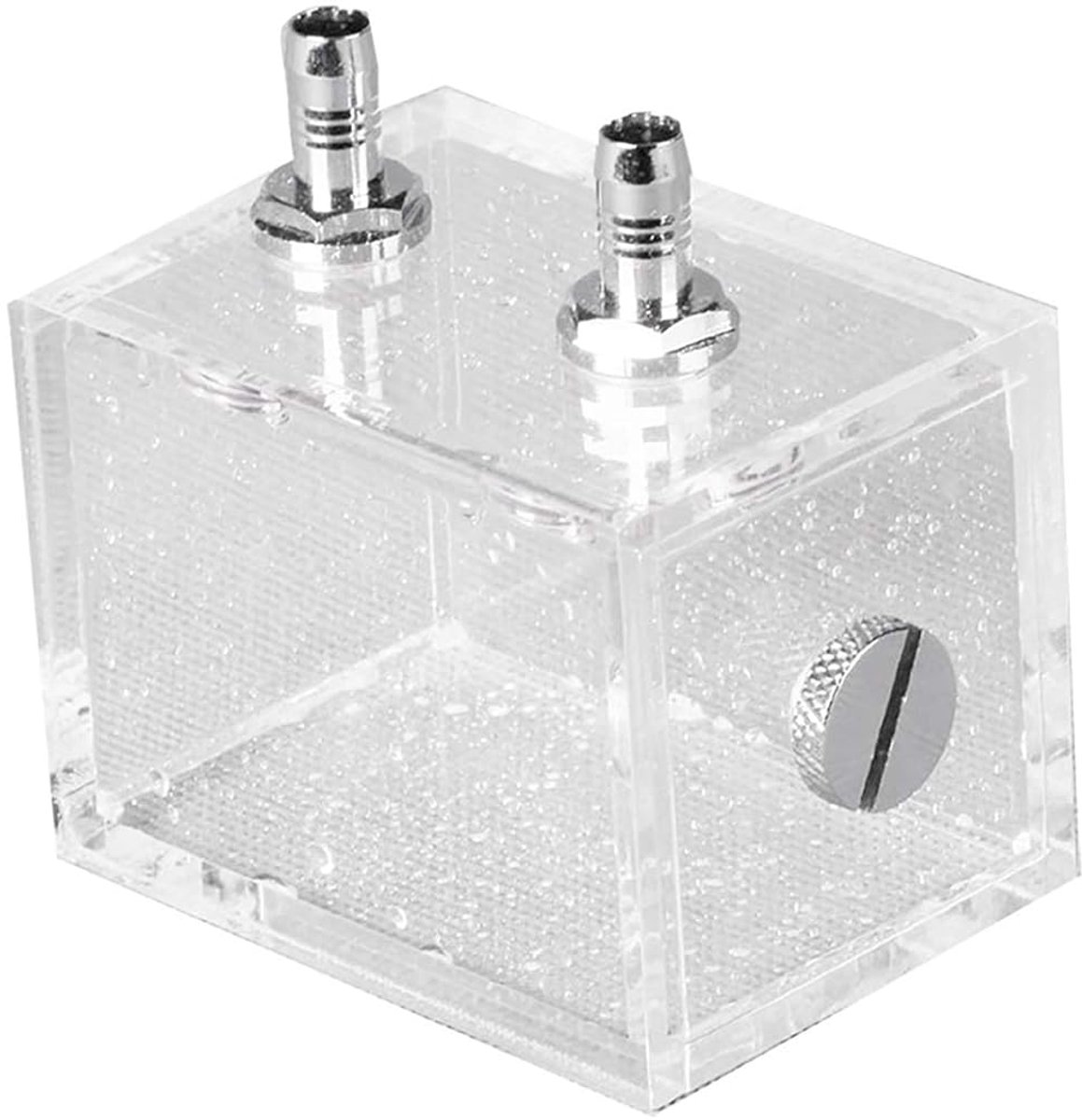 200 Ml Plastic Waterkoelsysteem voor Pc-vloeibare Koeler Reservoir met Snel Draaiende Koppen en Watergekoelde Pluggen, Transparant Ontwerp voor Observatie, Lekbestendig en Water