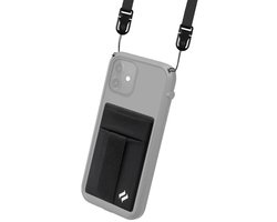 Catalyst Stick On Wallet & Shoulder Strap Bundle Stealth Black