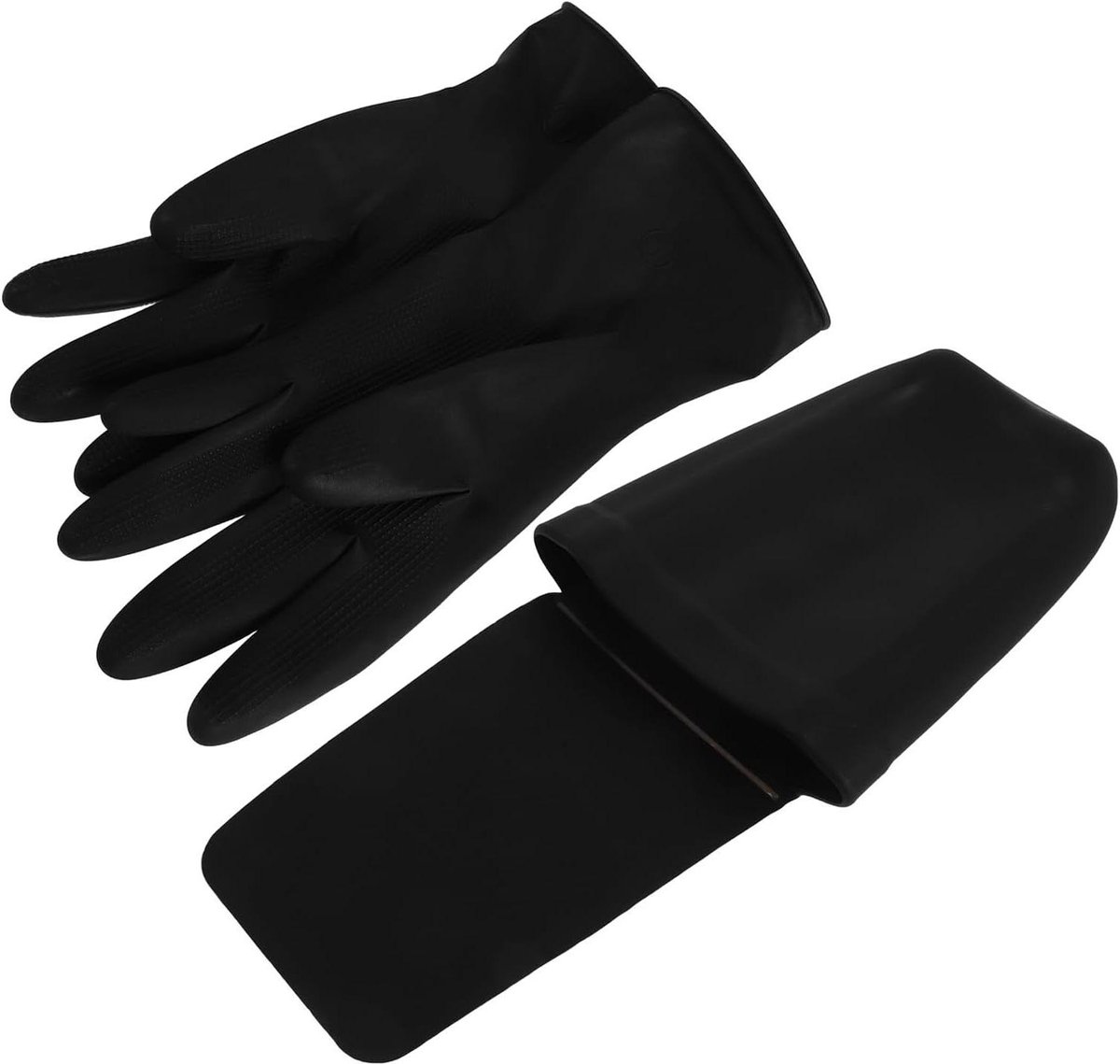 Krultang Handschoen - Hittebestendig Hoesje - Haar Styling - Hitte Isolatie - 27 x 10 cm - Zwart