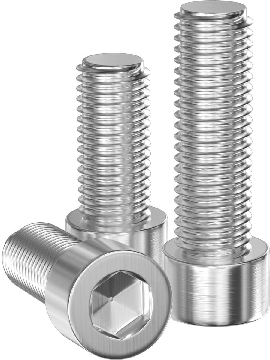 30 stuks M4 x 30 mm cilinderschroeven, 304 roestvrij staal, DIN 912, A2 V2A, binnenzeskant schroeven, kan buiten worden gebruikt