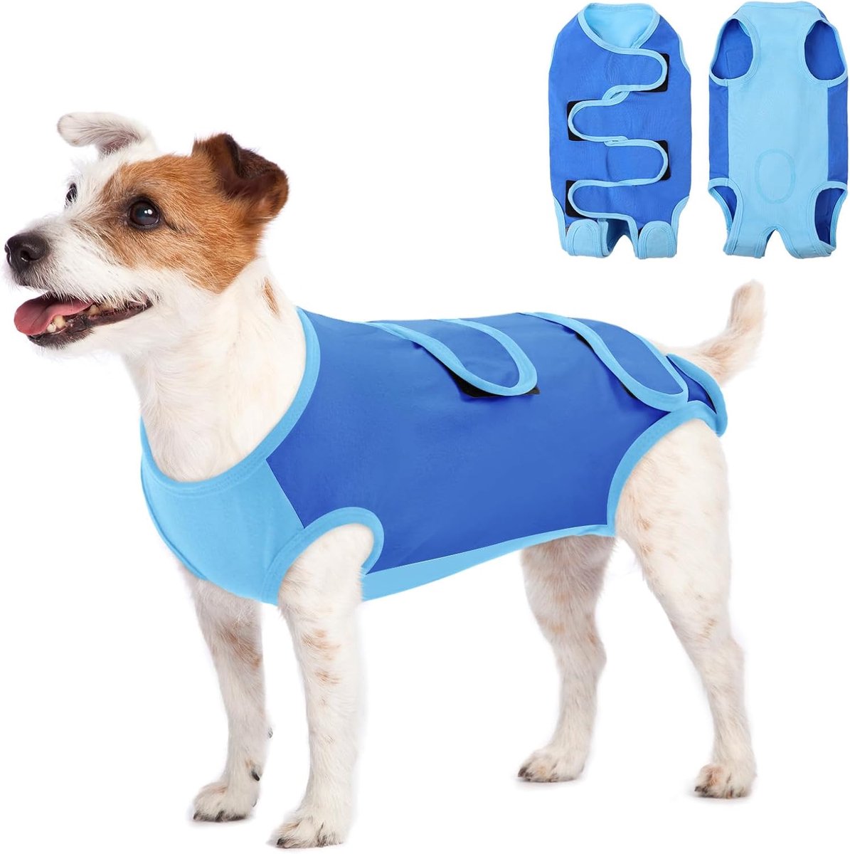 Herstelpak voor honden, hondenbody na operaties, hondenpyjama, alternatief voor kegelvormige halsband voor honden na de operatie