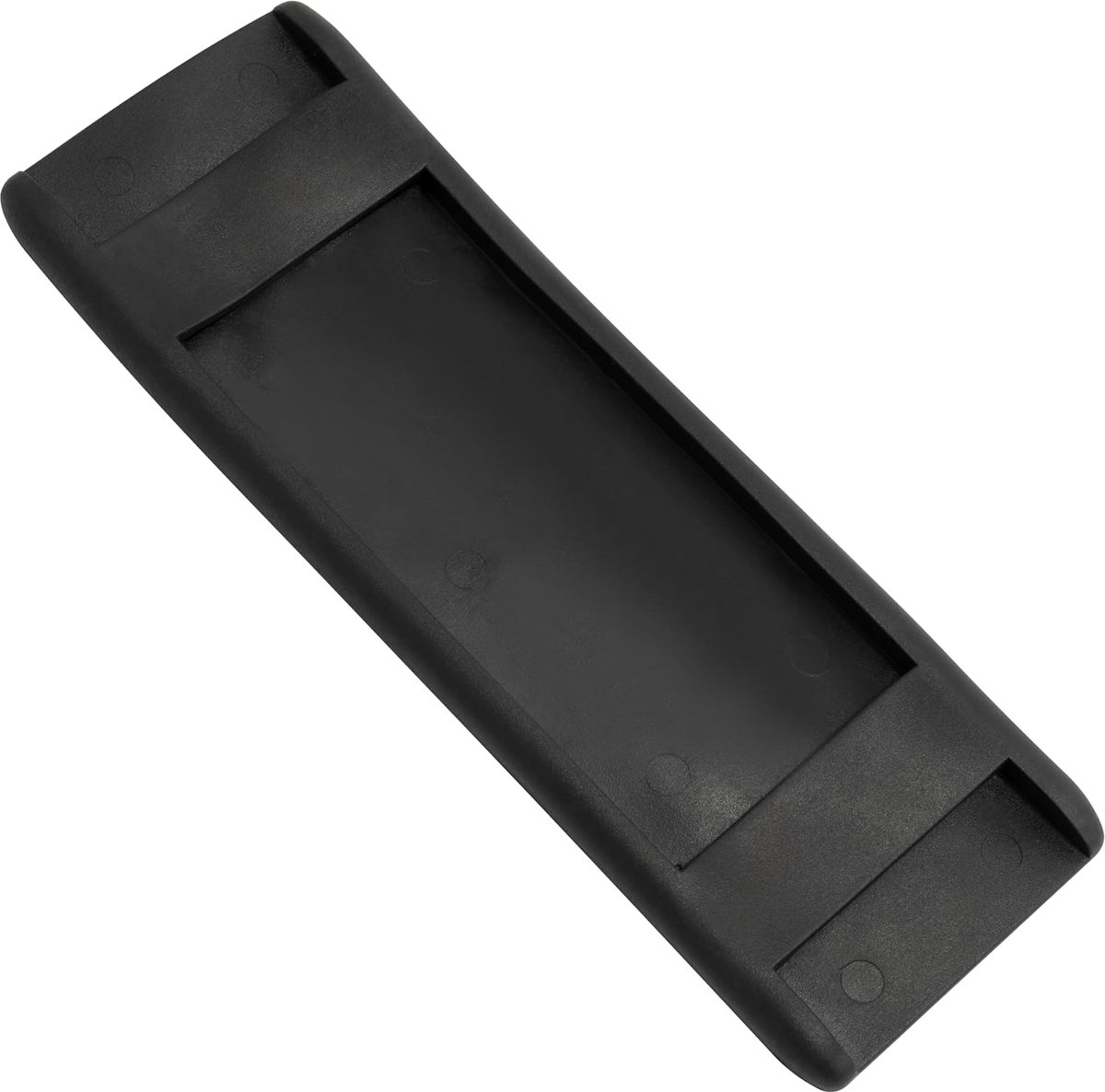C68279 Schoudervulling voor schouderriem, 145 x 38 mm, van rubber, voor rugzak, cameratas, laptop, zwart