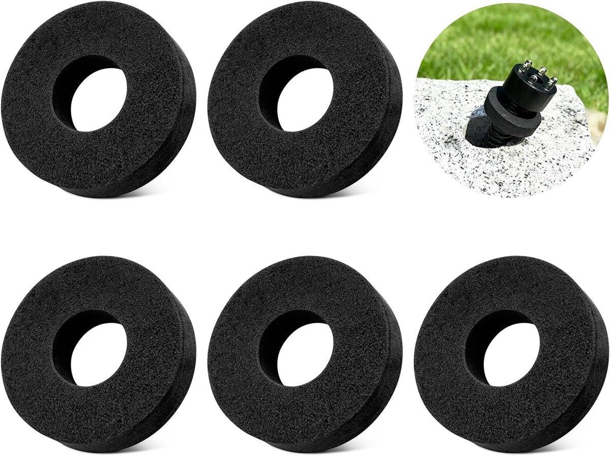 Foam pakking 39 mm - flexibele stabilisatiering - voor waterpomp en tuindecoratie - eenvoudig te installeren - ShopVlot