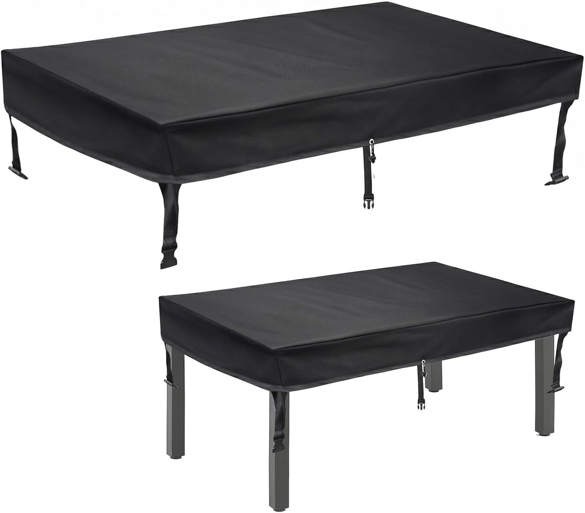 Tuinmeubelafdekking 160 x 90 cm - waterdicht 420D Oxford - uv-bestendig - bescherming voor terrastafel - ShopVlot