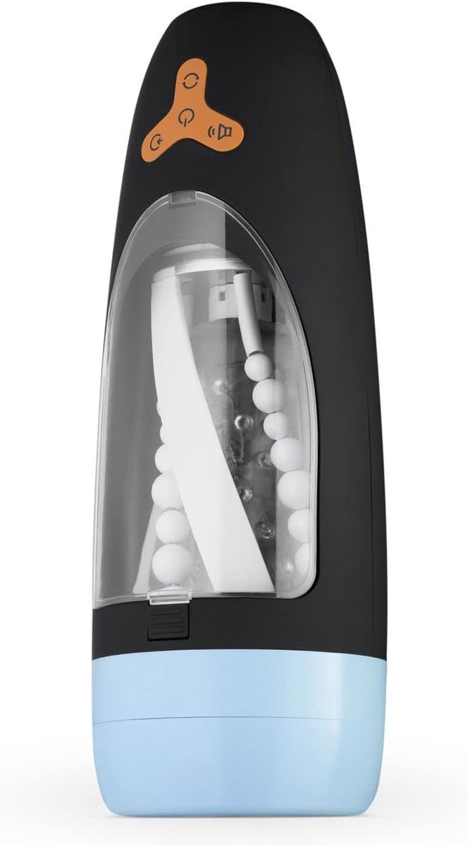 Masturbator met zuig- en draaifunctie - levensechte sleeve - discreet ontwerp - oplaadbaar met USB - ShopVlot
