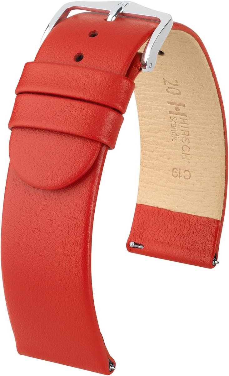 Horlogeband Scandic - echt kalfsleer - klassiek/elegant - uniseks, stijlvol - ShopVlot