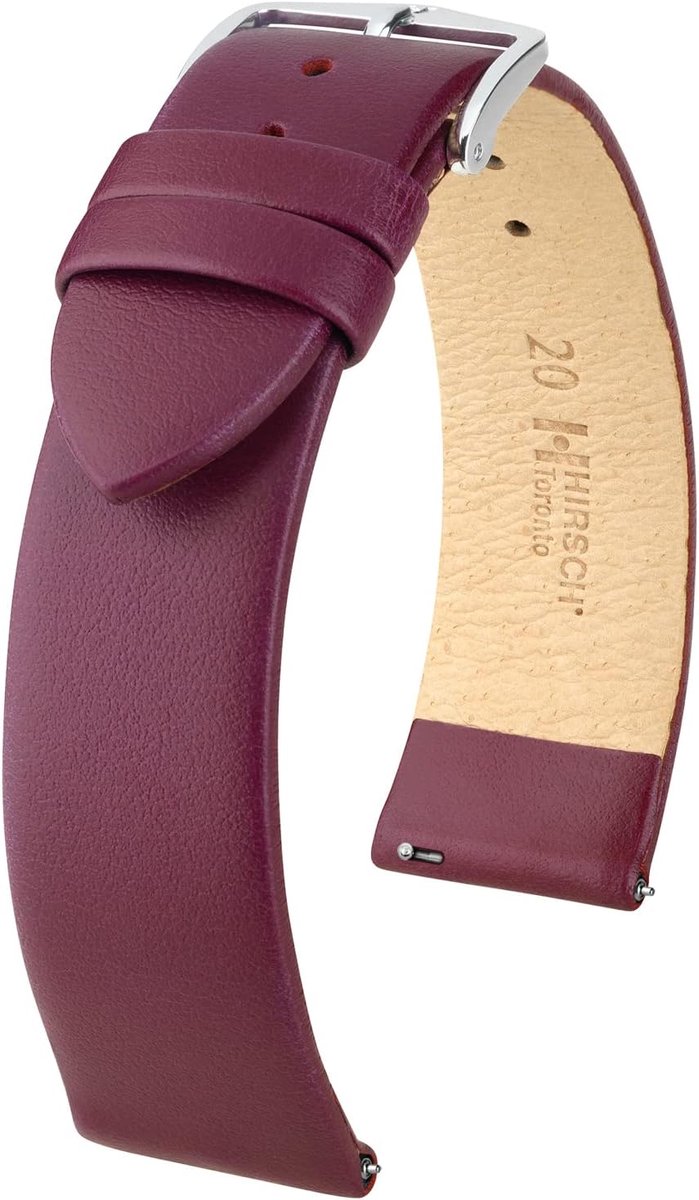 Horlogeband 20mm - Italiaans leer - voor dames- en herenhorloges - inclusief gereedschap - ShopVlot