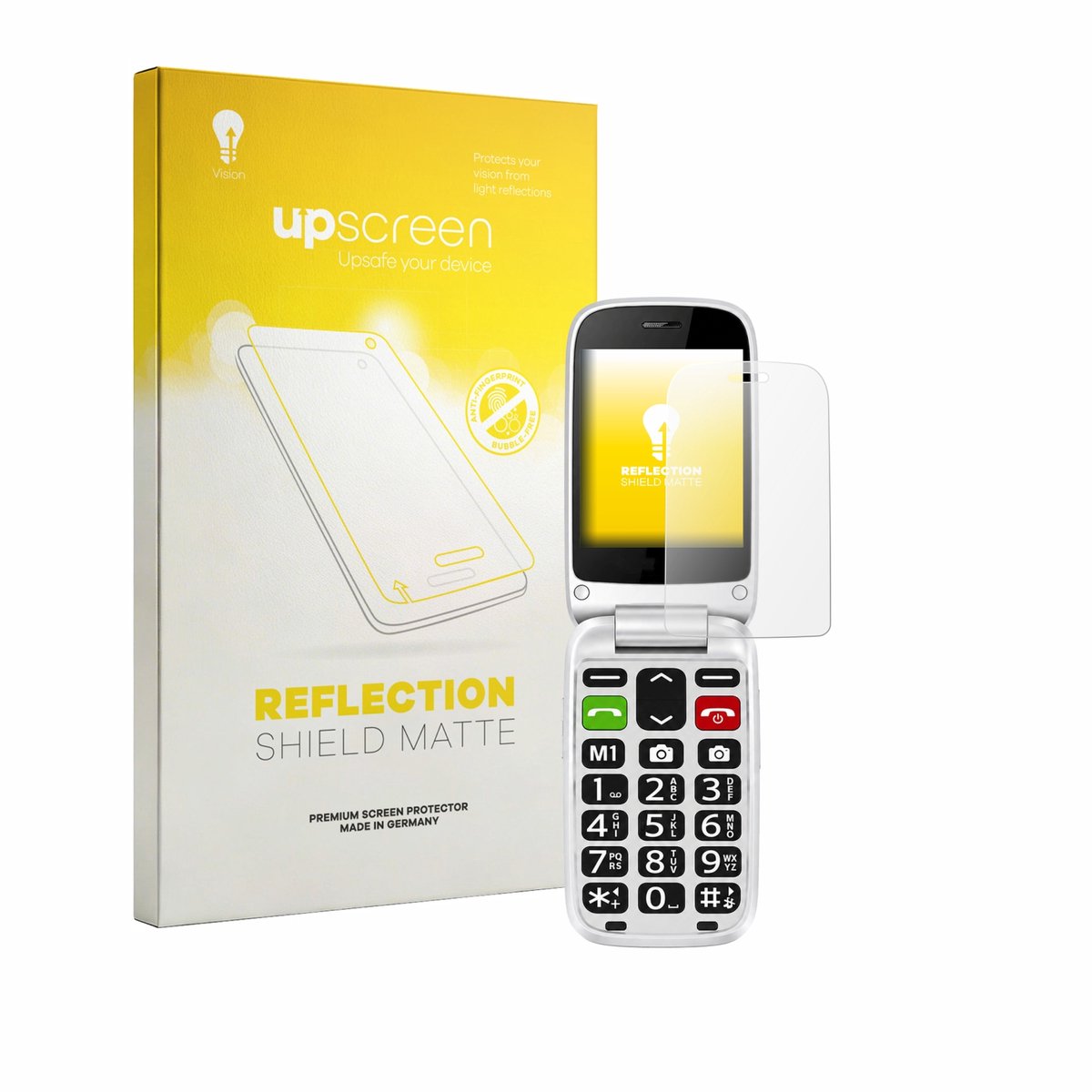 upscreen - Screenprotector voor true S70 - Folie Beschermfolie anti glare matte