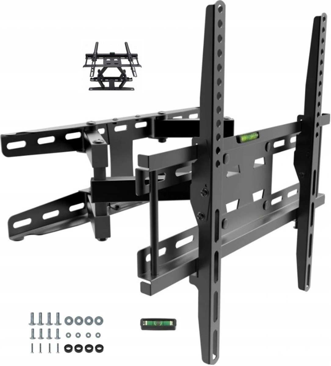 Draaibare TV-muurbeugel voor schermen tot 49 inch, 45 kg belastbaar