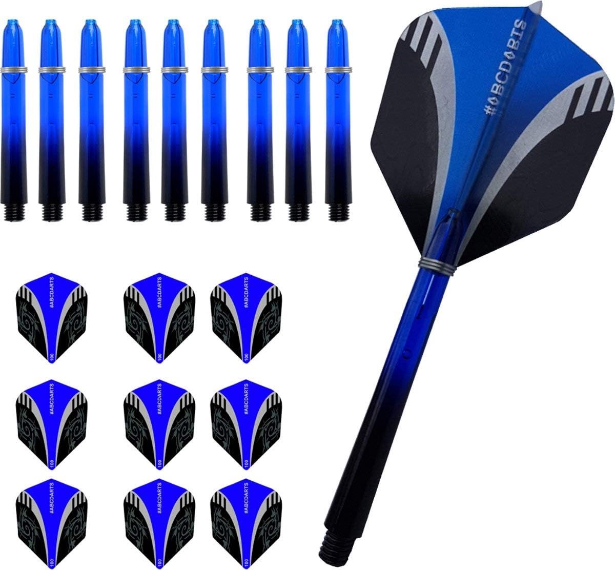 Darts 990028 - Blauw - Unisex volwassenen - Maximale controle met extra sterke materialen - ShopVlot
