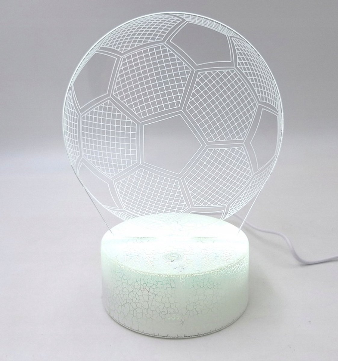 Nachtlampje Voetbal - Origineel Cadeau voor Voetbalfans