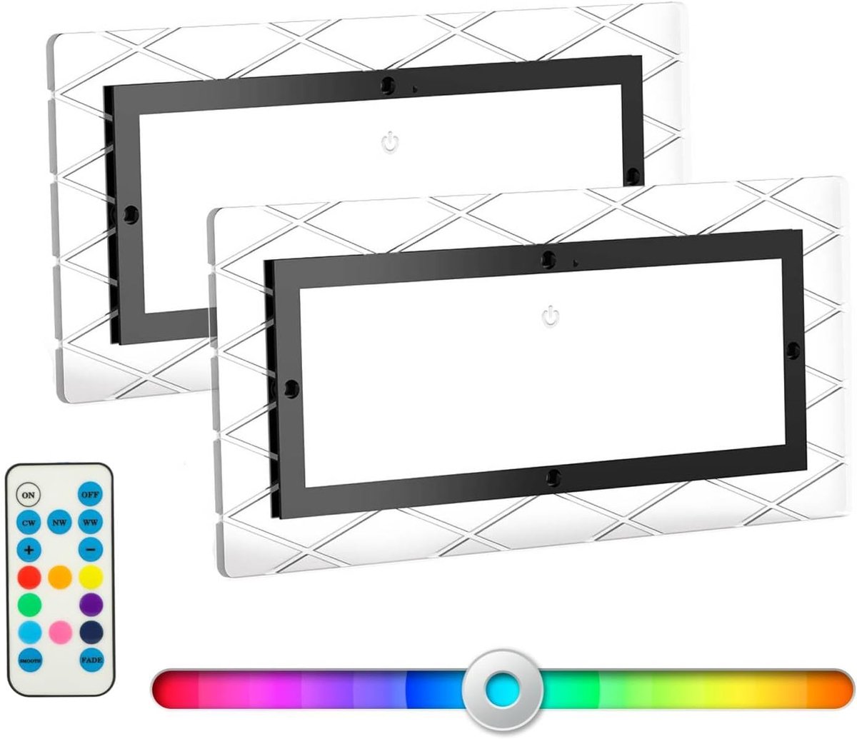 Ceiling Light 12V met Schakelaar - 8 Kleuren en RGB Modus - Verstelbare Helderheid - Ideaal voor Motorhome en Boot - ShopVlot