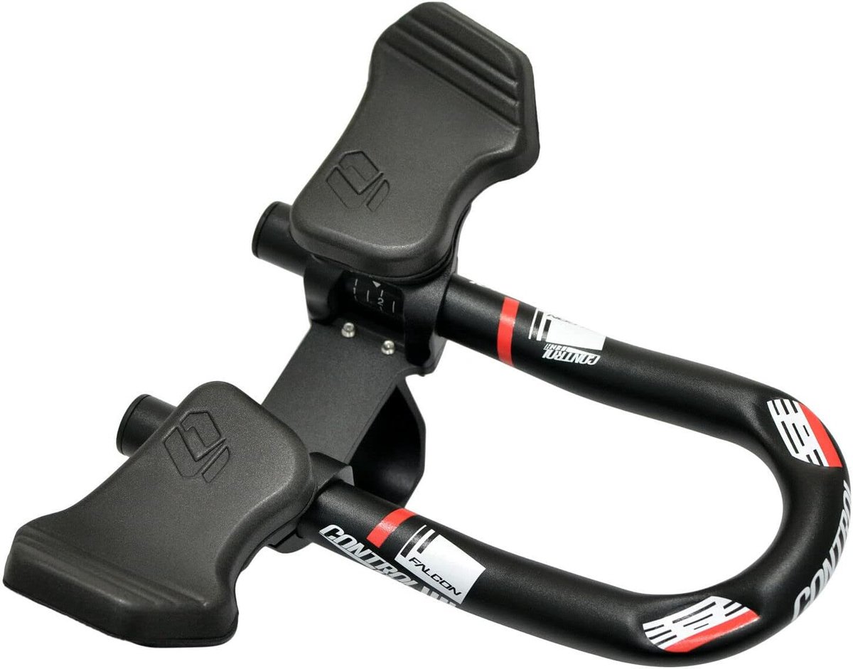Aerobar mini clip-on - lichtgewicht AL6061 - handvatmontage - ideaal voor triathlon - ShopVlot