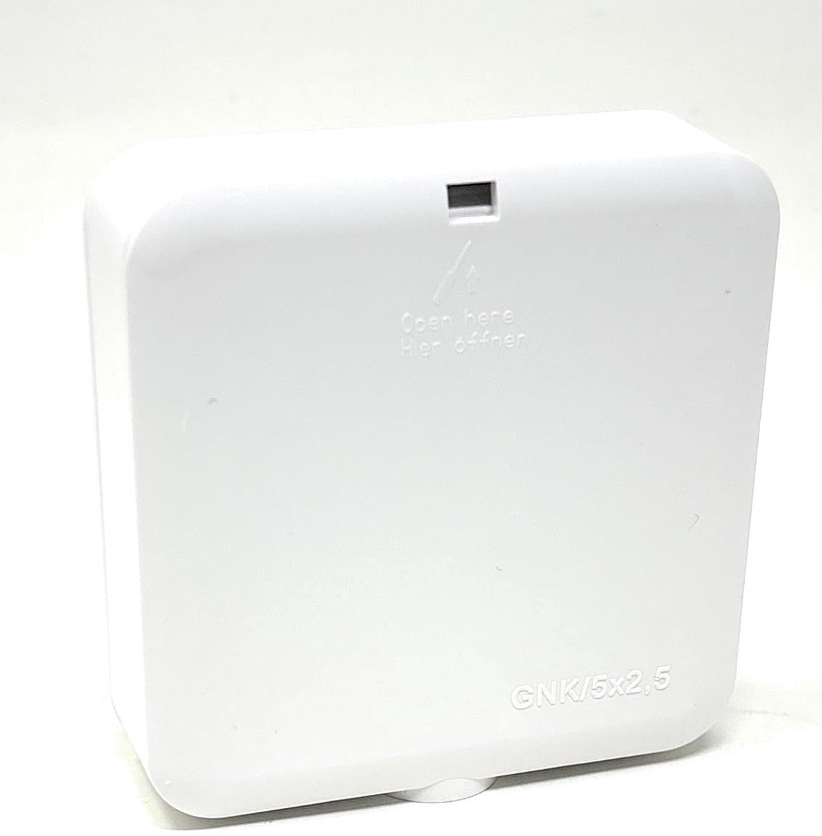Fornuiscontactdoos 5 x 2,5 mm² - wit - stevige aansluiting - ideaal voor keukenapparatuur - ShopVlot