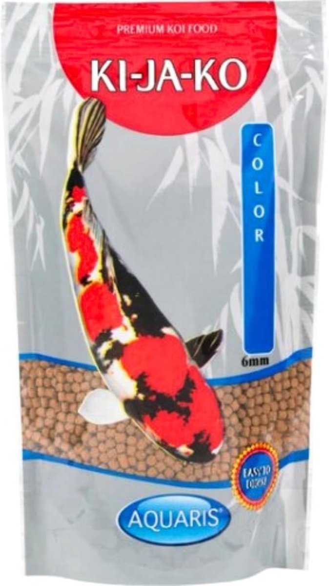 Koi voer 3 kg - 6 mm - met natuurlijke carotenoïden - voor intensere kleuren en pigmentatie - ShopVlot