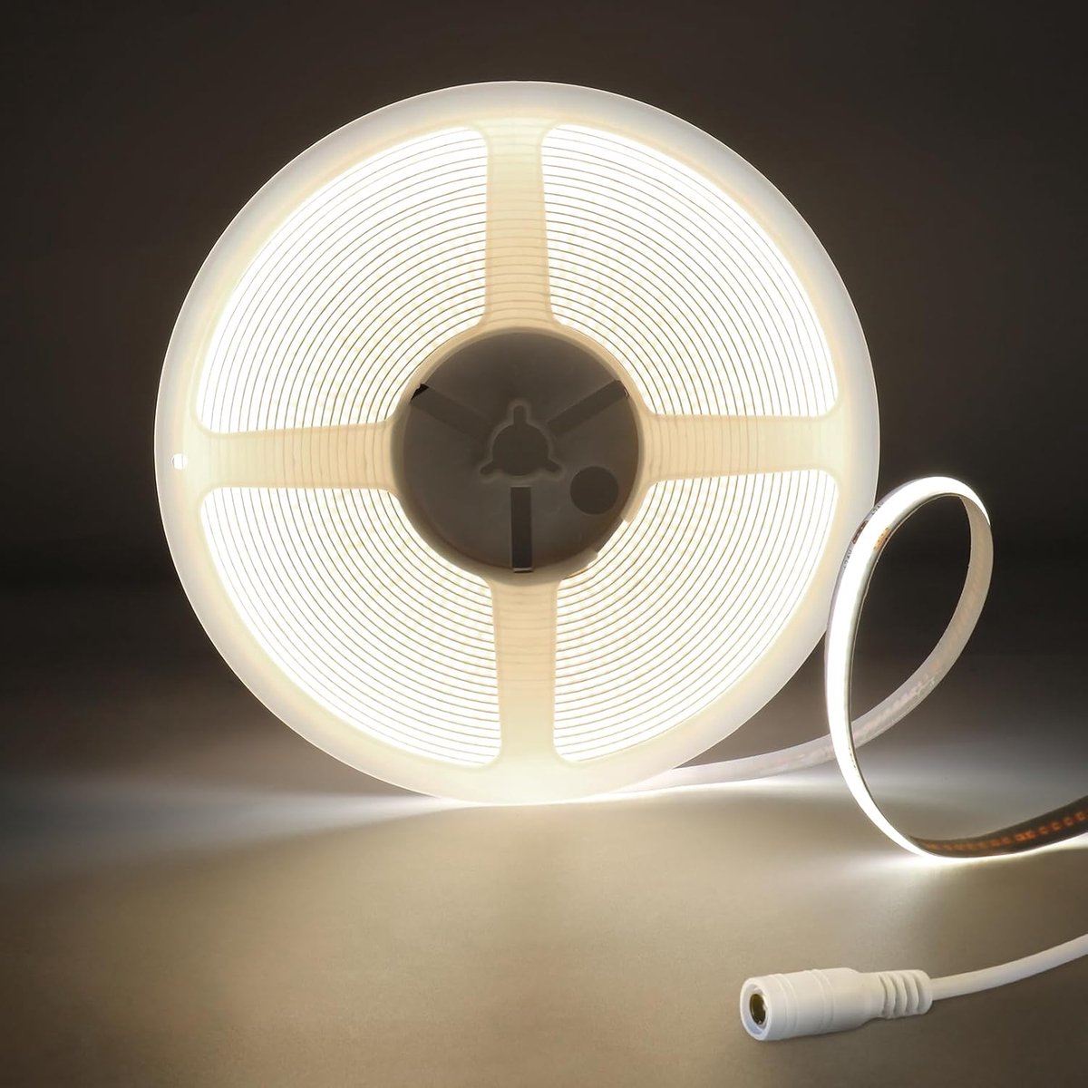 COB LED Strip 10m - Koud Wit 6500K - 320 LEDs/m - Zeer heldere verlichting voor huisdecoratie - ShopVlot