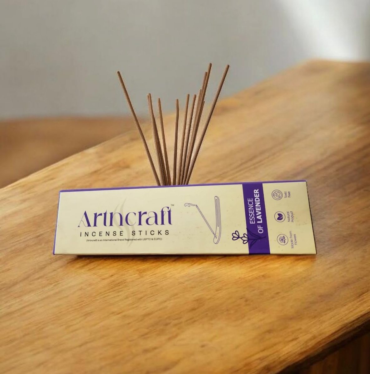 Incensesticks Lavendel - Natuurlijk product - Stressverlichting - Handgemaakt - ShopVlot