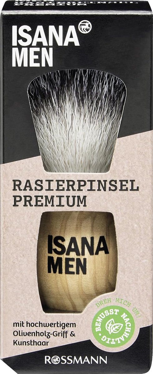 Scheerkwast premium - 1 penseel - schuimt scheergel optimaal op - perfect voor gladde huid - ShopVlot