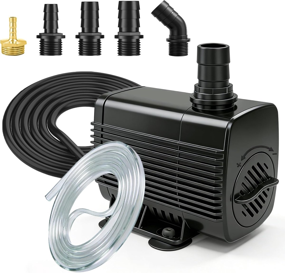 dompelpomp 210 GPH (800 l/h 15 W) - ultra-stil ontwerp - droogbrandbeveiliging - ideaal voor vijvers en aquaria - ShopVlot