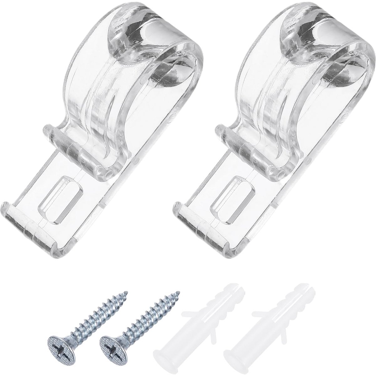 rolkoord houder 50 x 15 mm - parelkettingspanner - bevestigingshaken voor rolgordijnen - eenvoudig te installeren - ShopVlot