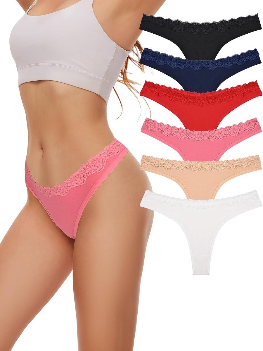 Dames Thong Ondergoed - Katoen - Sexy en ademend - Perfect voor dagelijks gebruik - ShopVlot