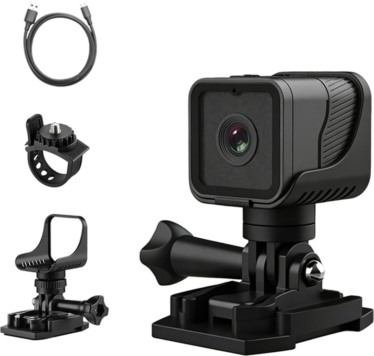 Mini action camera 1080P HD - waterdicht - 120° groothoek - ideaal voor sporters - ShopVlot