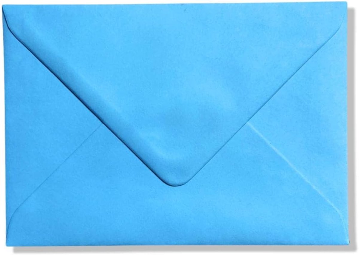 Enveloppen C6 162x114mm - Baby Blue - 100 GSM - Perfect voor uitnodigingen - ShopVlot