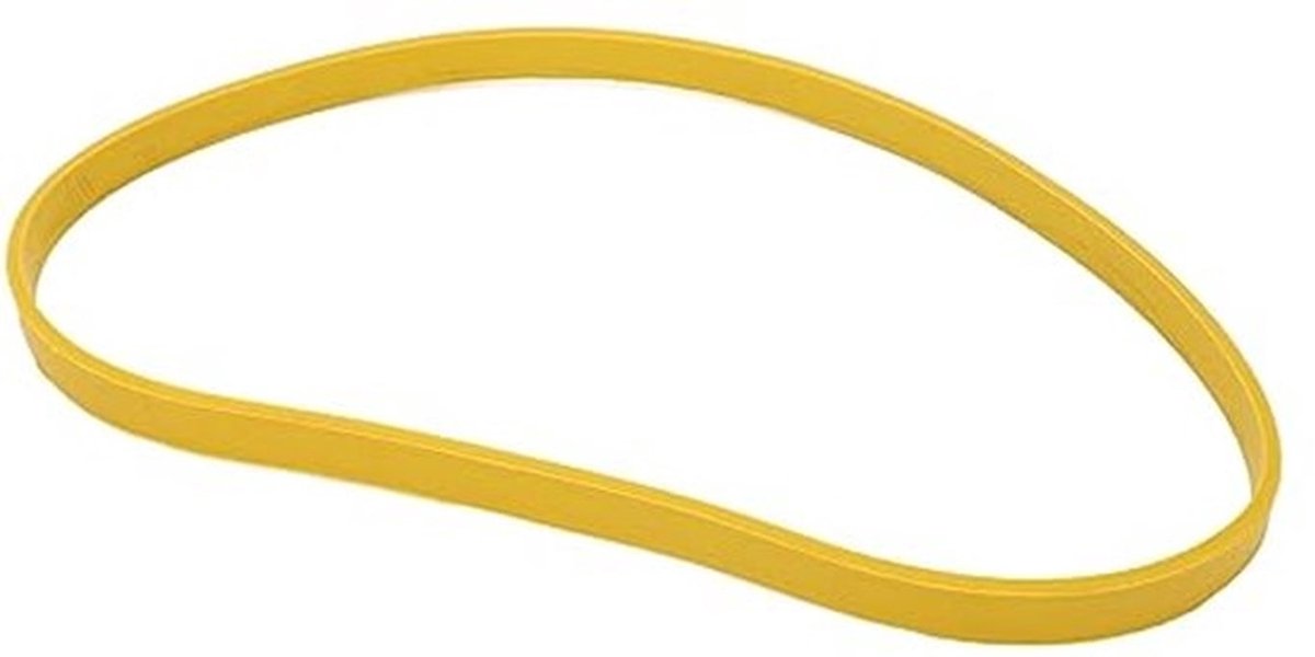 9 inch lintzaagband, 2 stuks, antislip, geluidsreductie, gele rubberen lintzaagbanden, voor houtbewerking, vervanging van lintzaagwiel