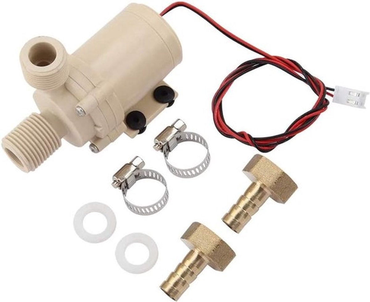Zonne-waterpomp 12V DC voor warmwatercirculatie/koeling