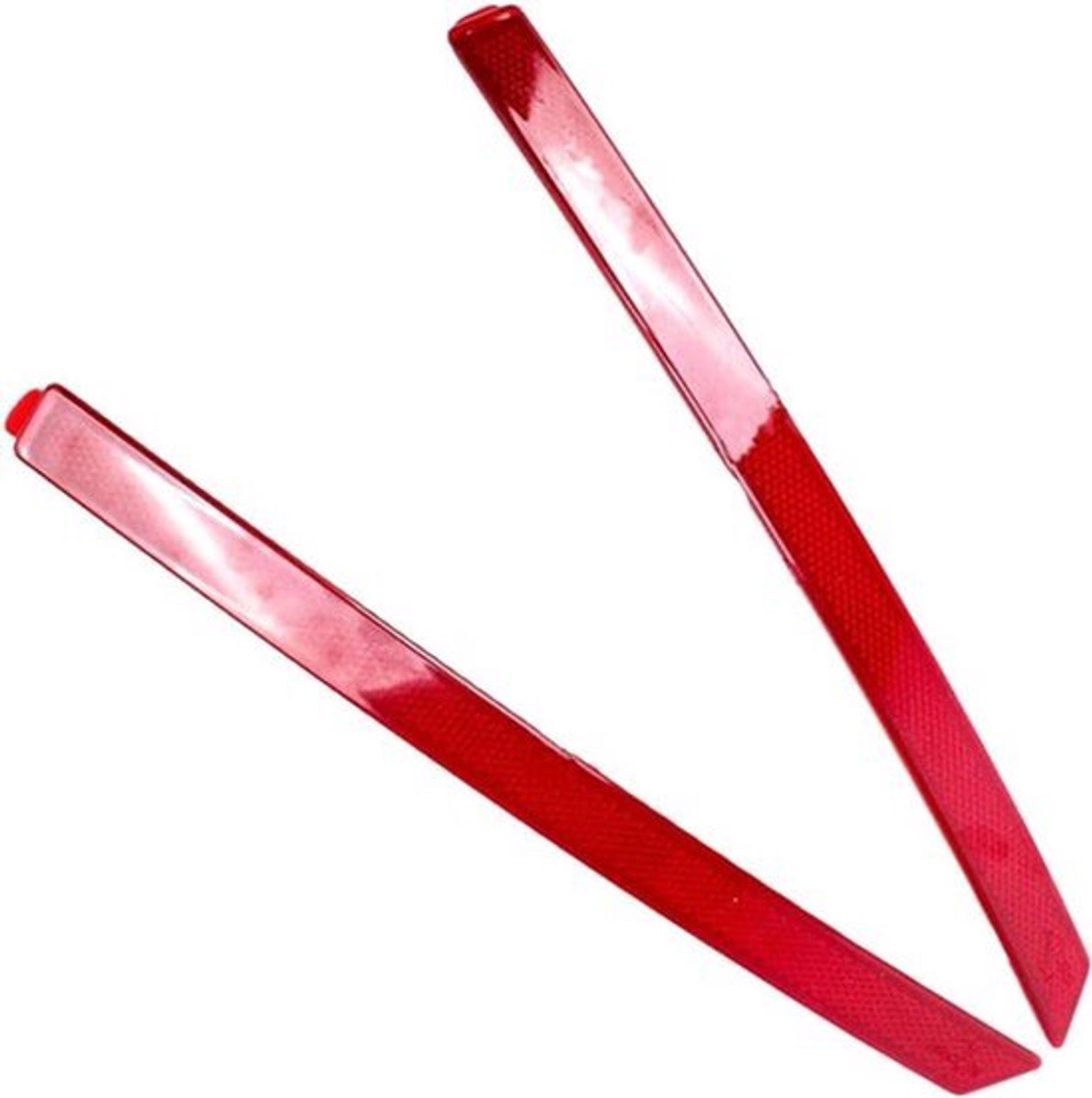 plus - Achterbumper Reflector Strip Cover voor Seat I*biza FR 2012-2017 - Rode Lens LH - Hoogwaardige Kwaliteit - Eenvoudig te Installeren