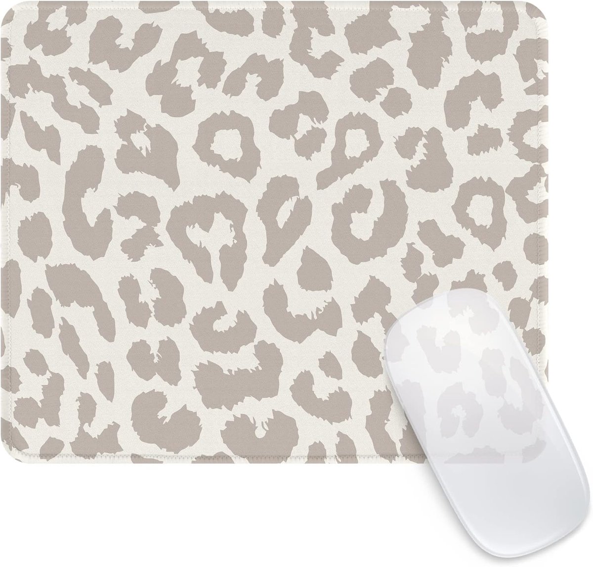 SnelShoppen - Vierkante Roze Muismat met Antislip Rubberen Basis, Waterdichte Muismat voor Draadloze Muis, Grappige en Schattige Ontwerpen voor Thuis