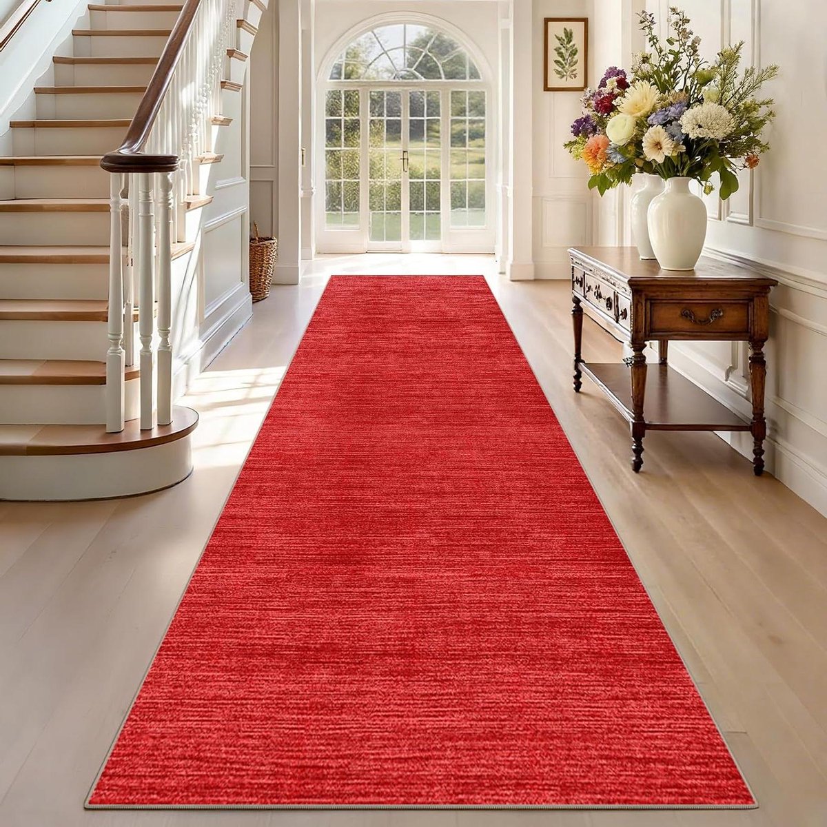 Gang Tapijt - Lange Vloerbedekking - Vloer Beschermen - Antislip Onderkant - 65 x 180 cm -